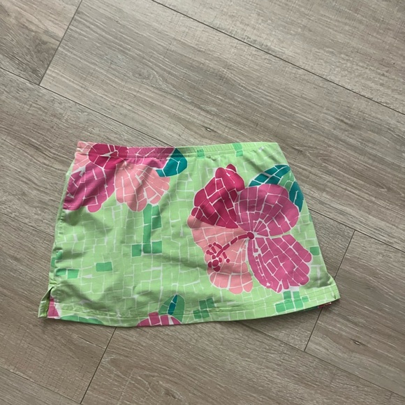 Lily Pulitzer Swim Skirt Youth 7 - Picture 2 of 4